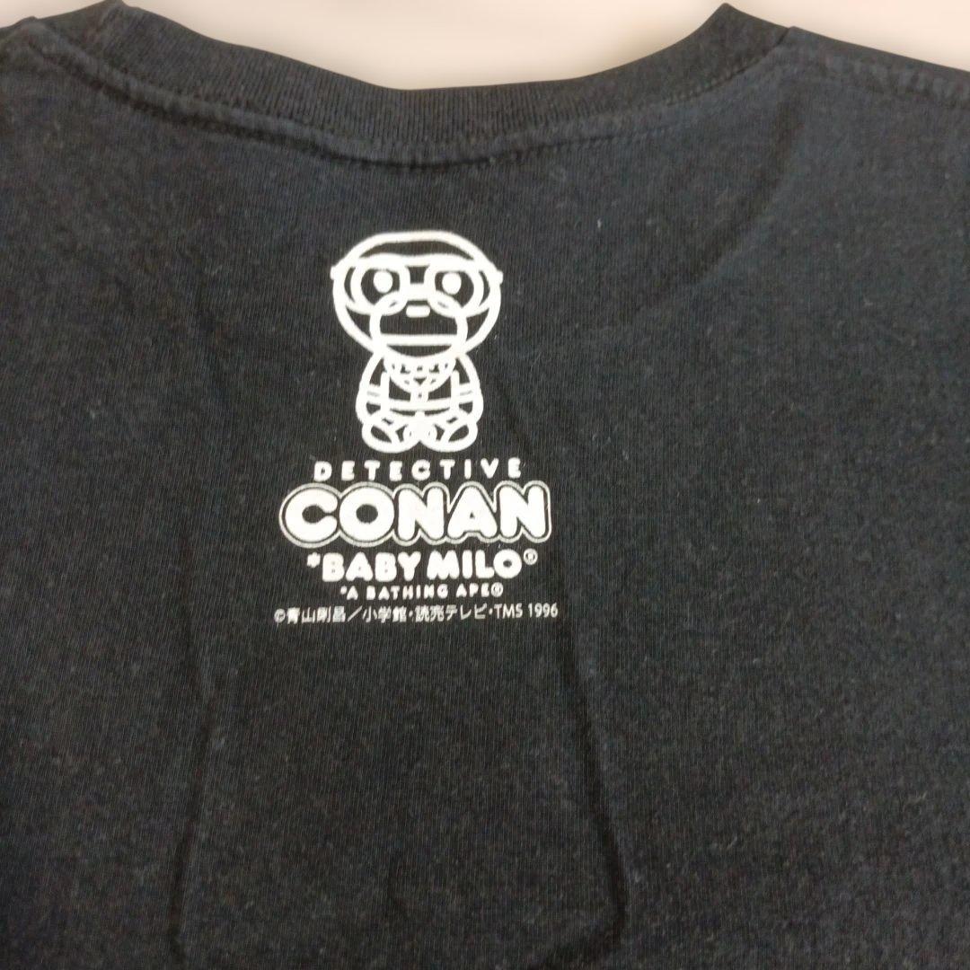 【Ｌ】エイプ×コナンコラボTシャツ