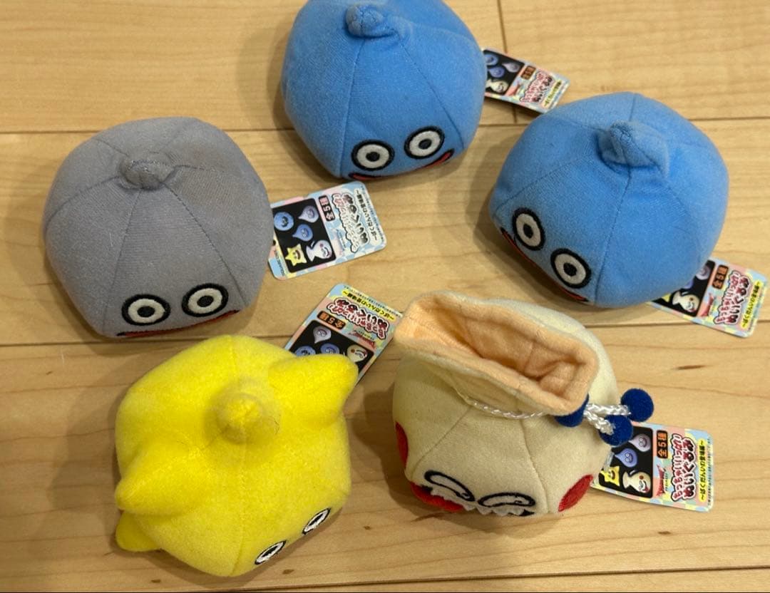 レア ドラクエ アミューズメント専用品 ちっちゃいいっぱいぬいぐるみ 全5種7個