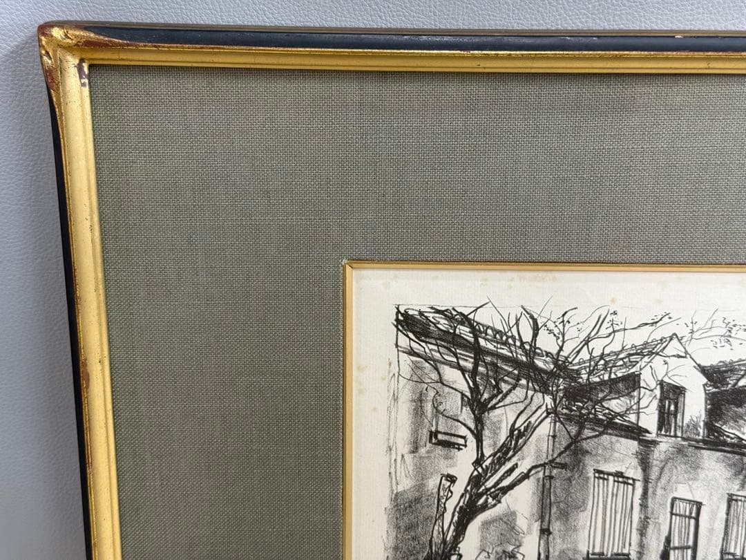 真作 モーリス・ユトリロ デフレーの農園 リトグラフ 22/25