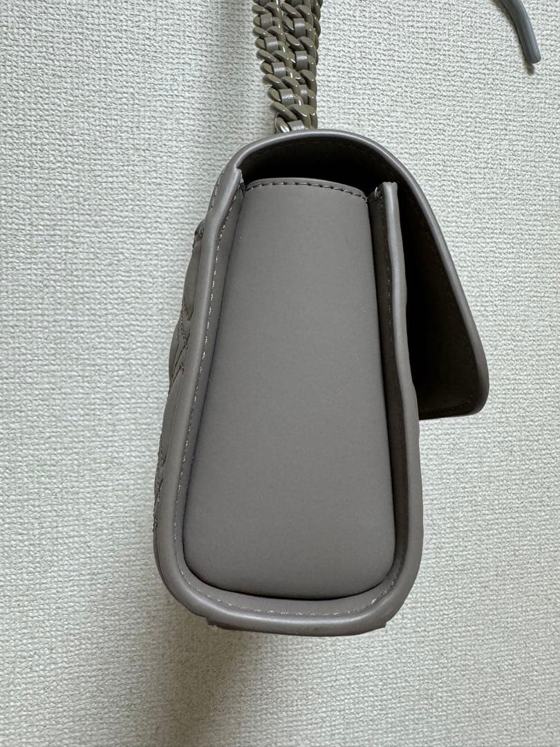 【美品】Tory Burchトリーバーチ マットグレー　ショルダーバック