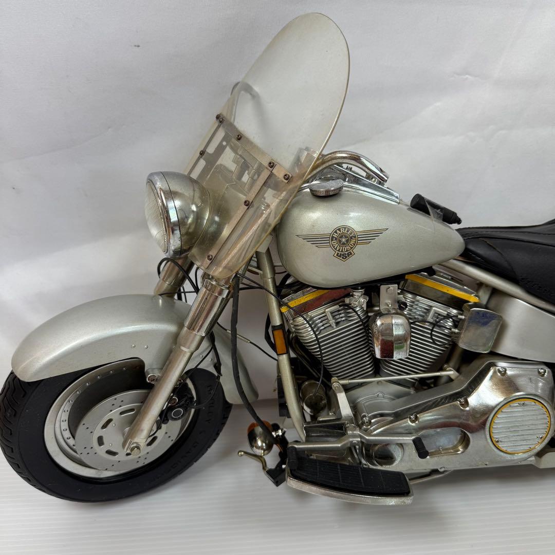ディアゴスティーニ　ハーレーダビッドソン　ファットボーイ　ジャンク品　模型