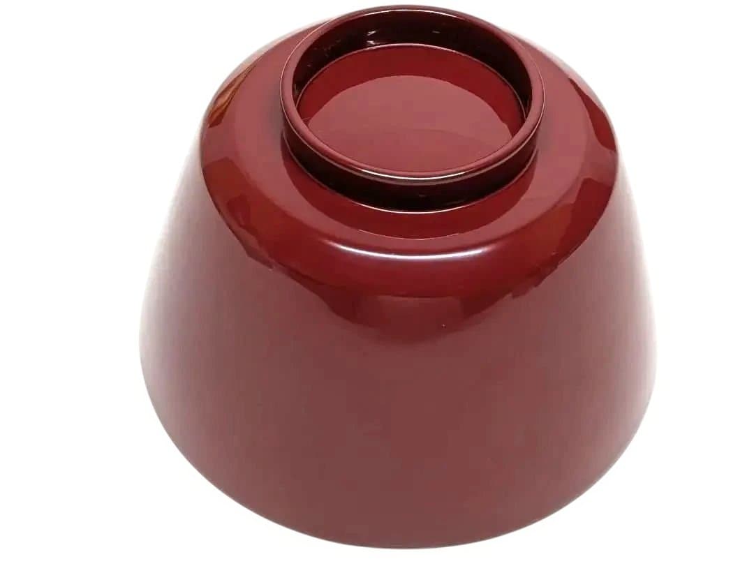 輪島塗 漆器 赤 弁当箱と椀 セット