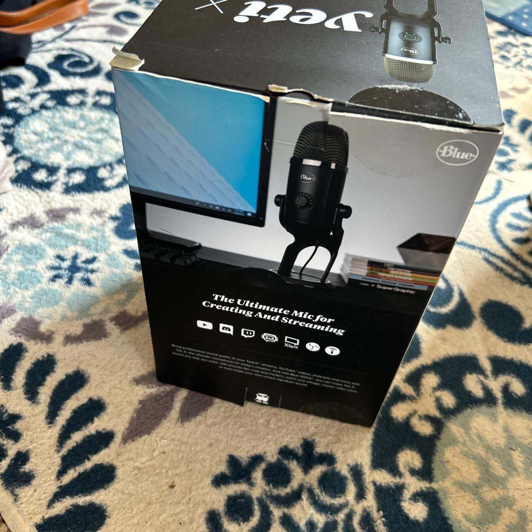 Blue Yeti Xブラック USBマイク