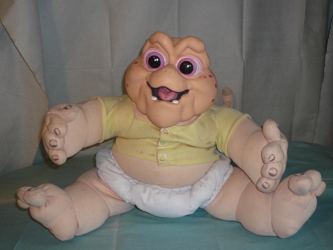 HASBRO ハズブロ 1991 Dinosaurs 恐竜家族 トーキング人形