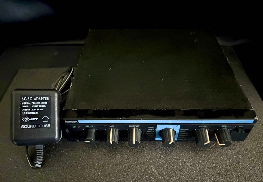 Lexicon LXP-1 リバーブ【ジャンク】＆サウンドハウスACアダプタ付き