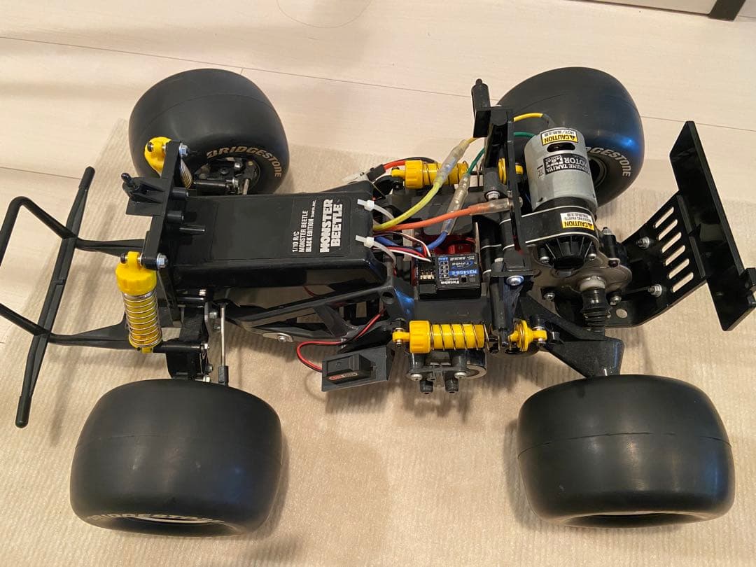 タミヤ モンスタービートル ブラックエディション　完動品