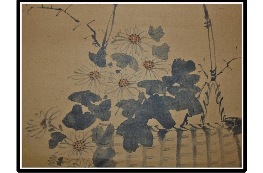 時代の掛軸　山水図肉筆保証　中国美术品　日本　中国<BR> X913C16-7