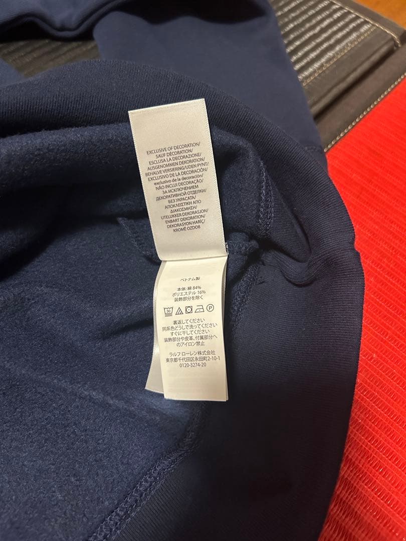 ポロラルフローレン ベア　刺繍　トレーナー　ネイビー　160 タグ付き未使用！