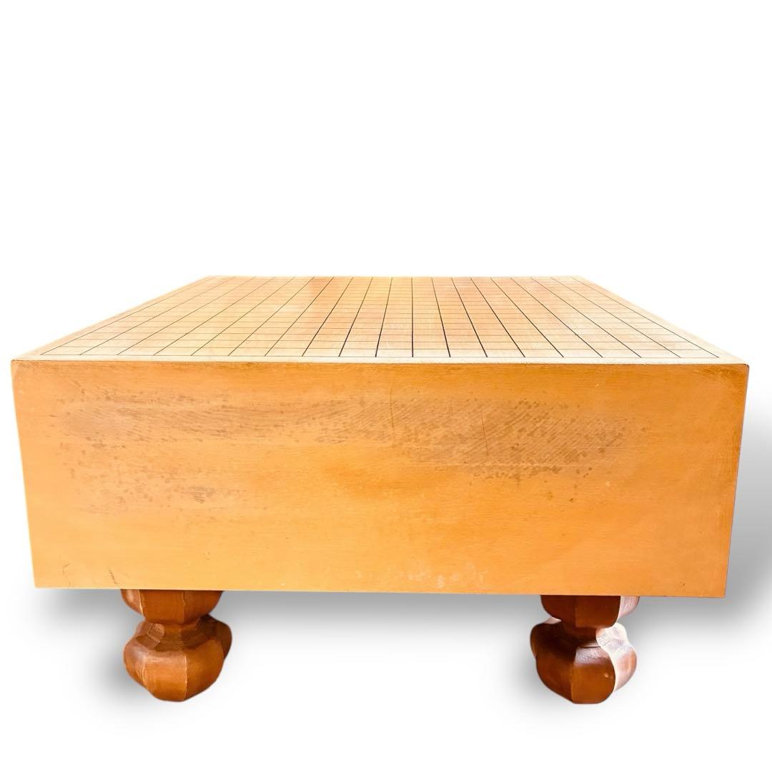 囲碁盤 へそ 脚付き 板目 蛤碁石 碁笥 碁盤 囲碁セット 木製 ボード