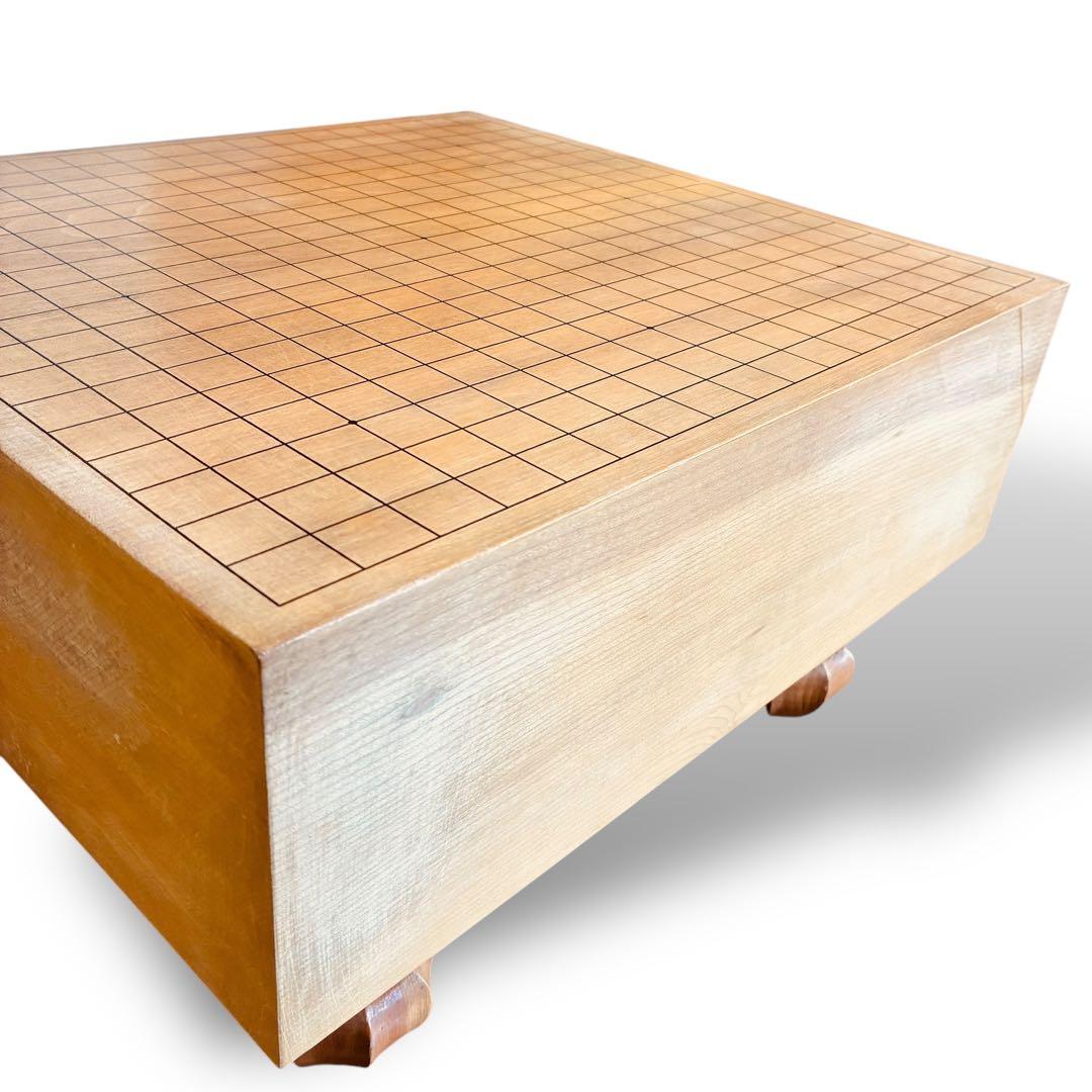 囲碁盤 へそ 脚付き 板目 蛤碁石 碁笥 碁盤 囲碁セット 木製 ボード