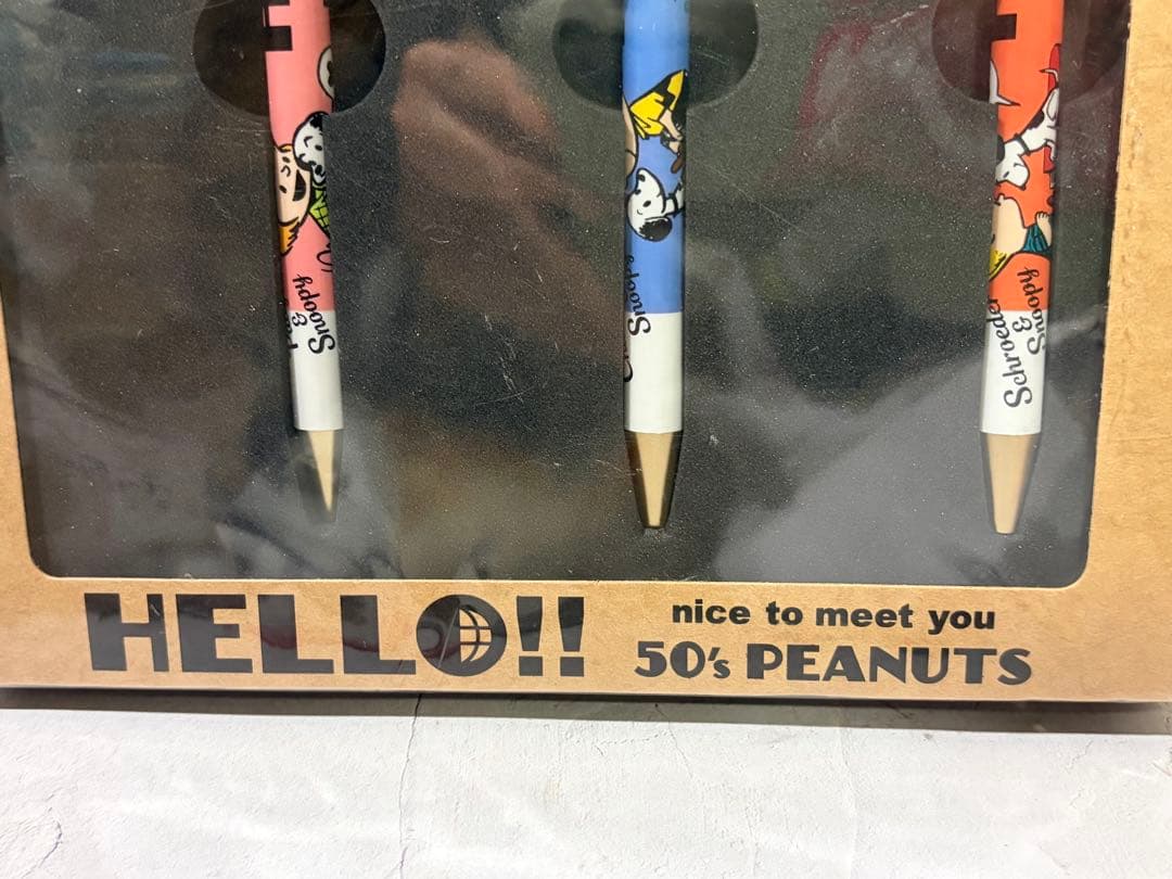 激レア★新品　PEANUTS スヌーピー　USJ限定　ボールペンセット　50周年