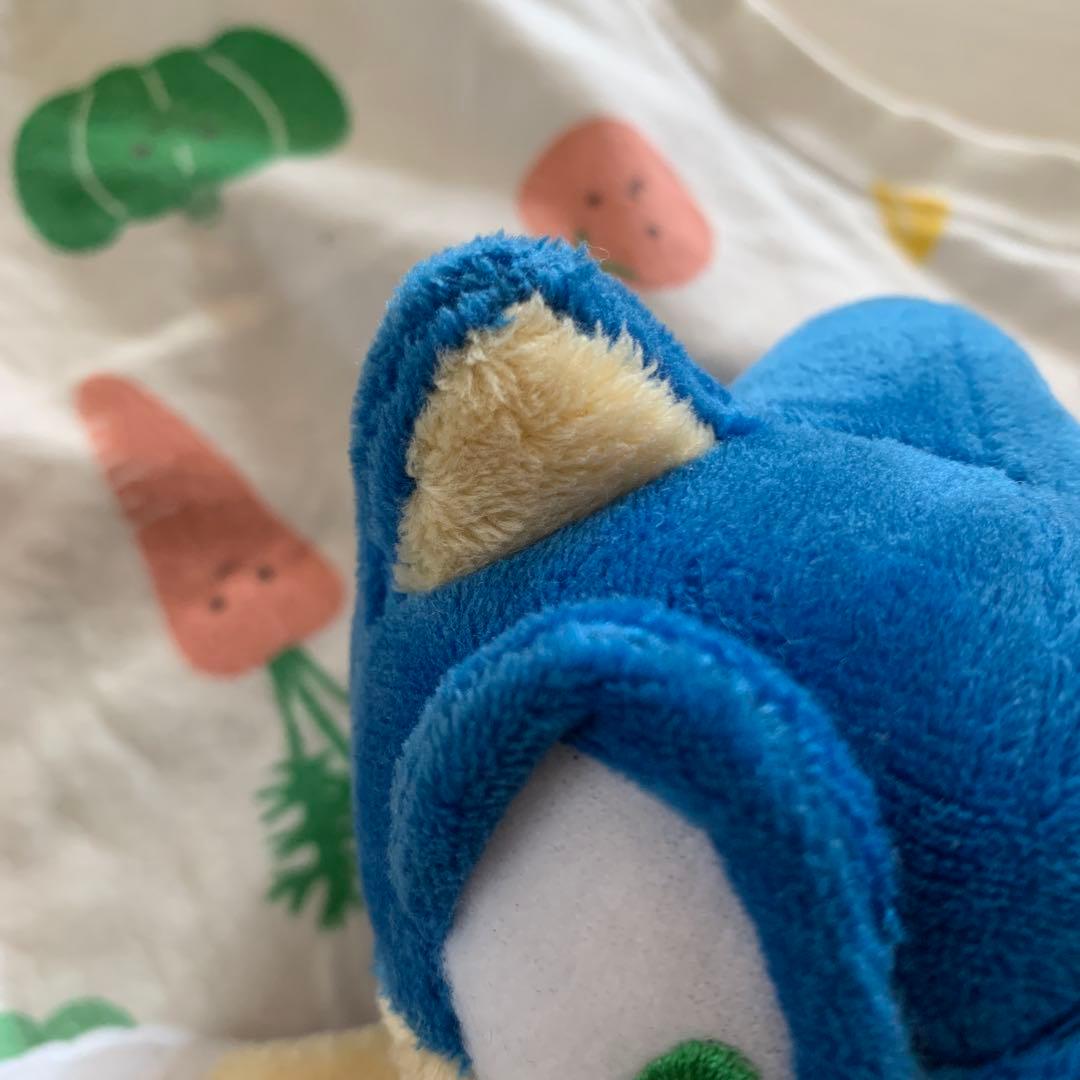 SONIC SEGAソニックザヘッジホッグ　ぬいぐるみ　三英　S
