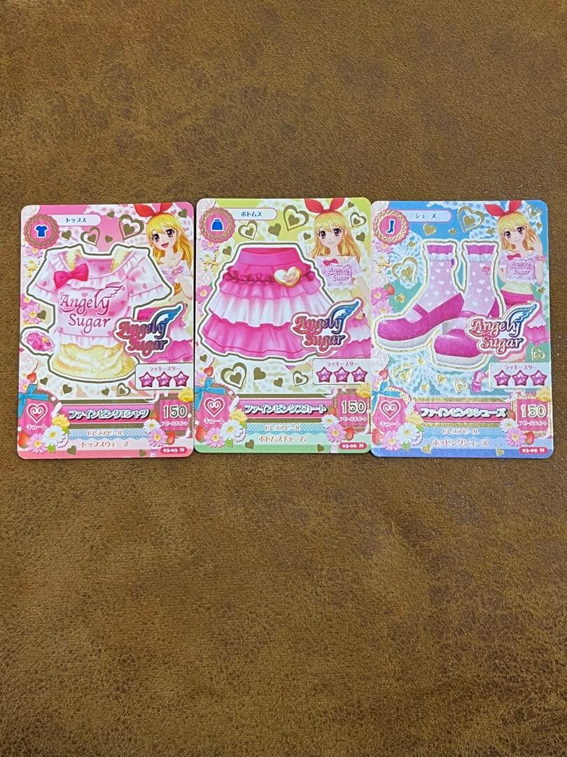 アイカツカード　ファインピンクコーデ