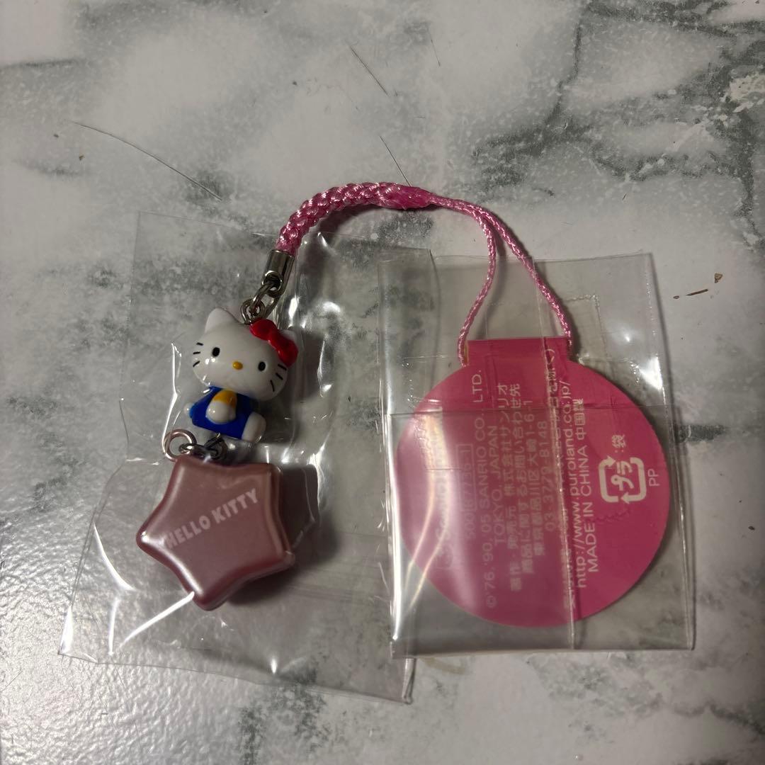 キティ　根付　激レア　希少　廃盤　ピンク　鈴　サンリオピューロランド限定