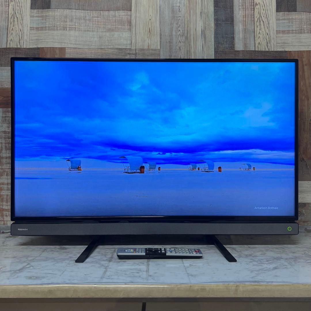即日受渡❣️全国送料込東芝40型液晶テレビ3チューナーYouTubeネット動画可