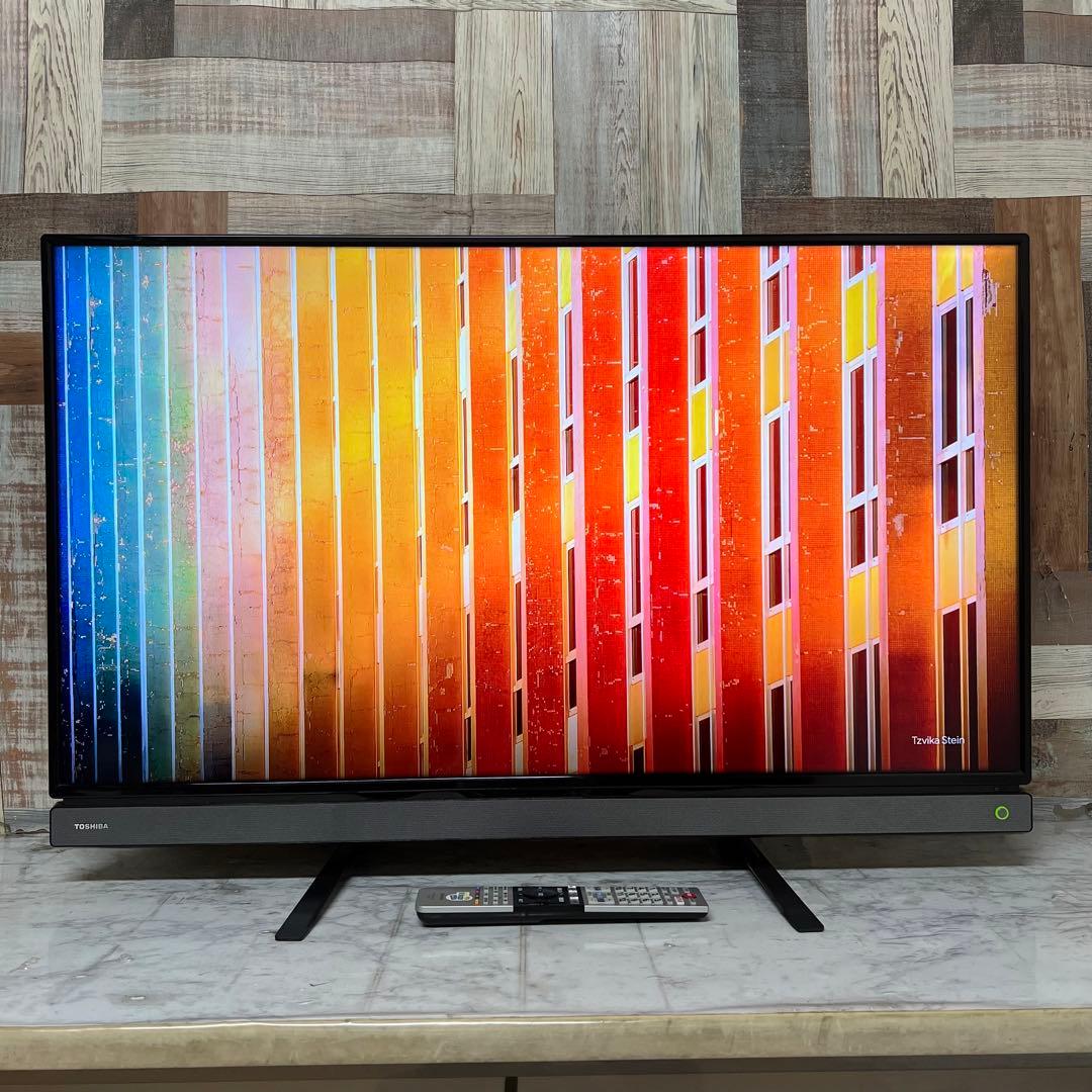 即日受渡❣️全国送料込東芝40型液晶テレビ3チューナーYouTubeネット動画可