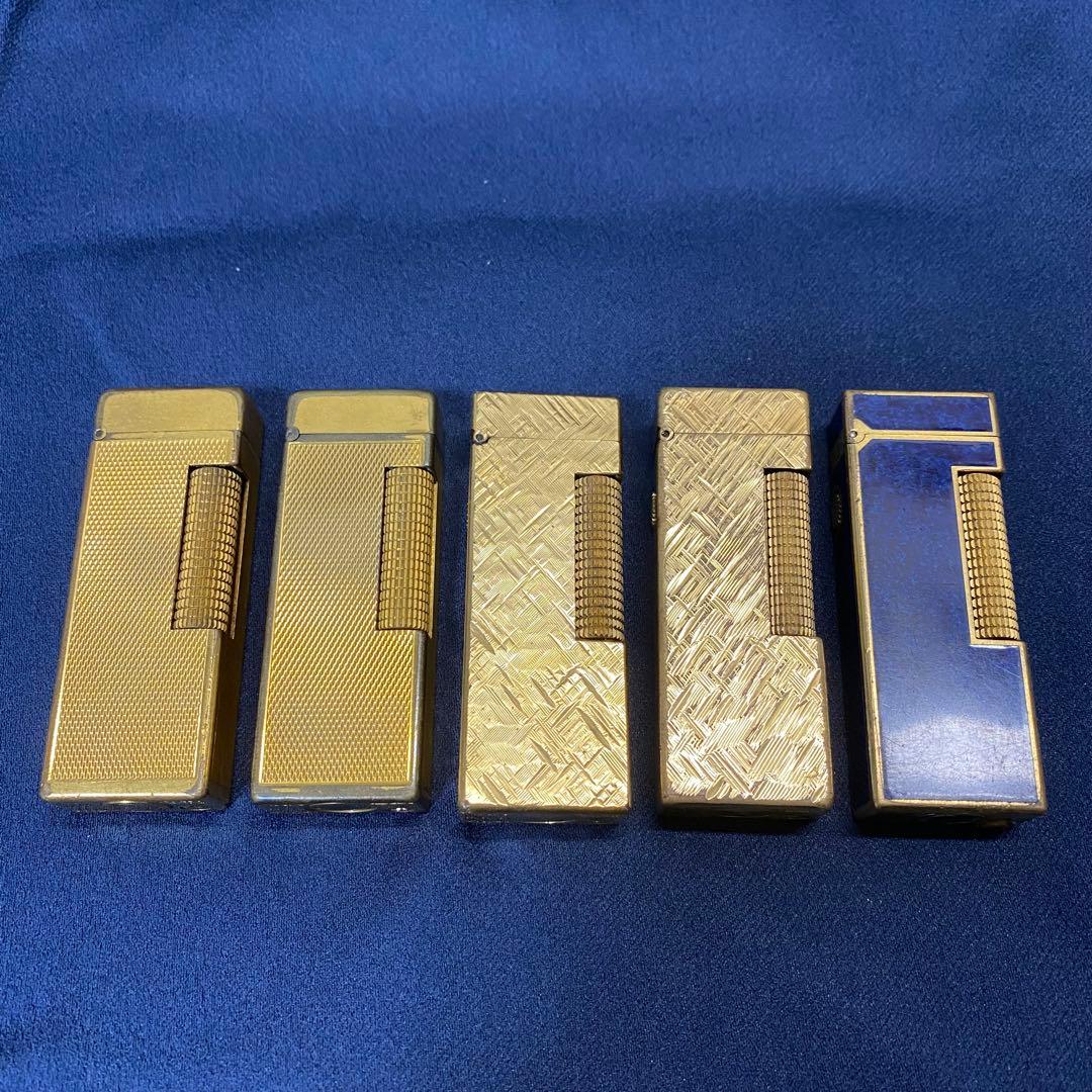 ダンヒル ライター 5個セット 火花確認済み