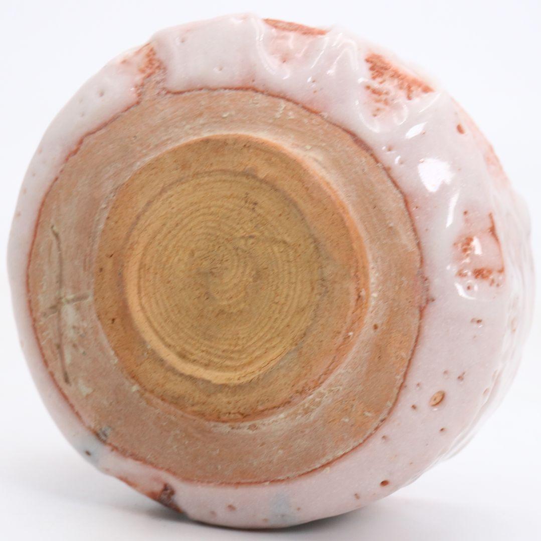 人間国宝 荒川豊蔵作 紅志野茶碗 裏千家十五代 鵬雲斎書付　IC970