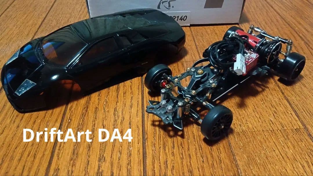 蚊車　DriftArt DA4　フタバt-fhss対応受信機付属