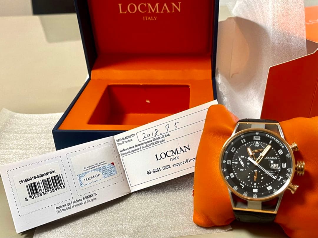 LOCMAN モンテクリストクロノグラフオートマチック