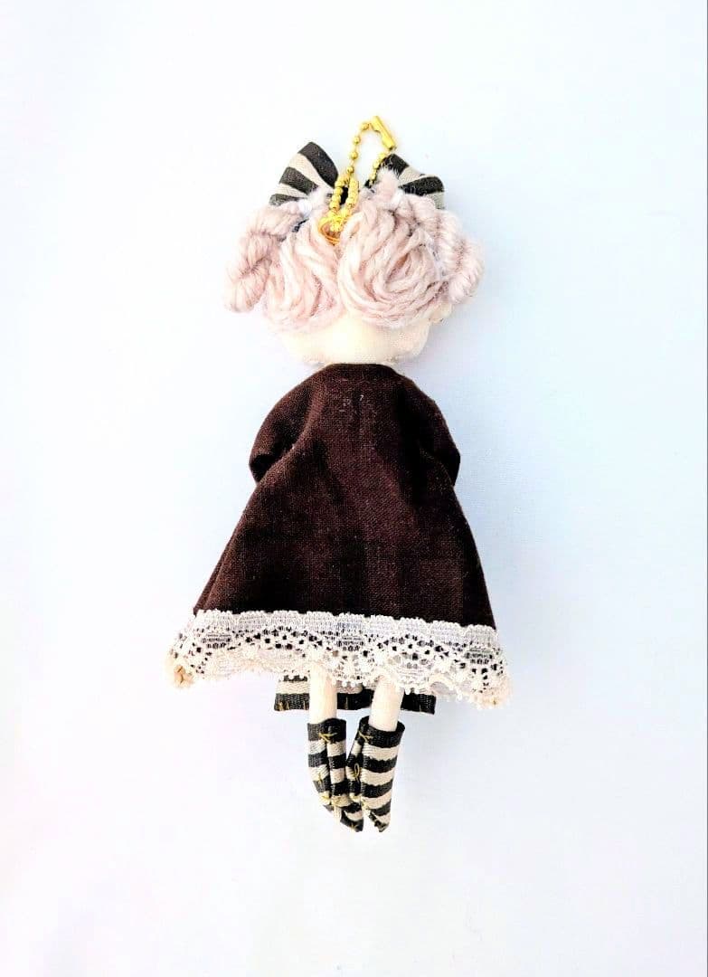 Kyokotan❋ハンドメイド ドールチャーム バッグチャーム お人形