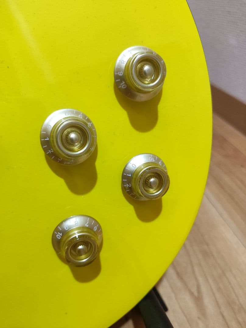 ノーブランド カスタム品 イエローレスポール