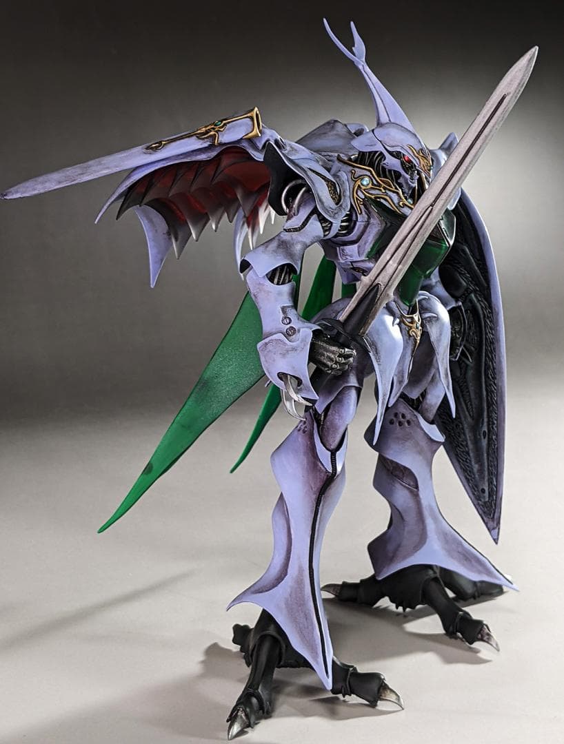 プラモデル　PLAMAX オーラバトラーサーバイン　組立塗装済