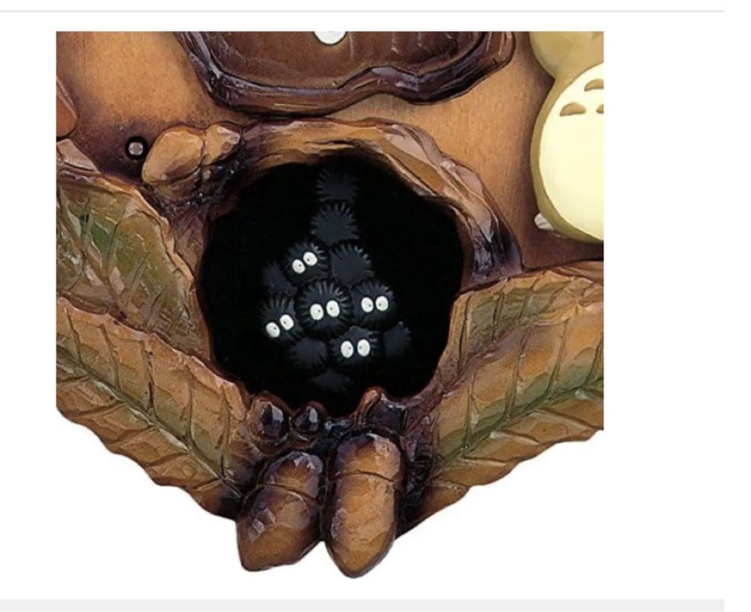 となりのトトロ 掛け時計 / 4MJ837MN06 (展示のみ　未使用品)