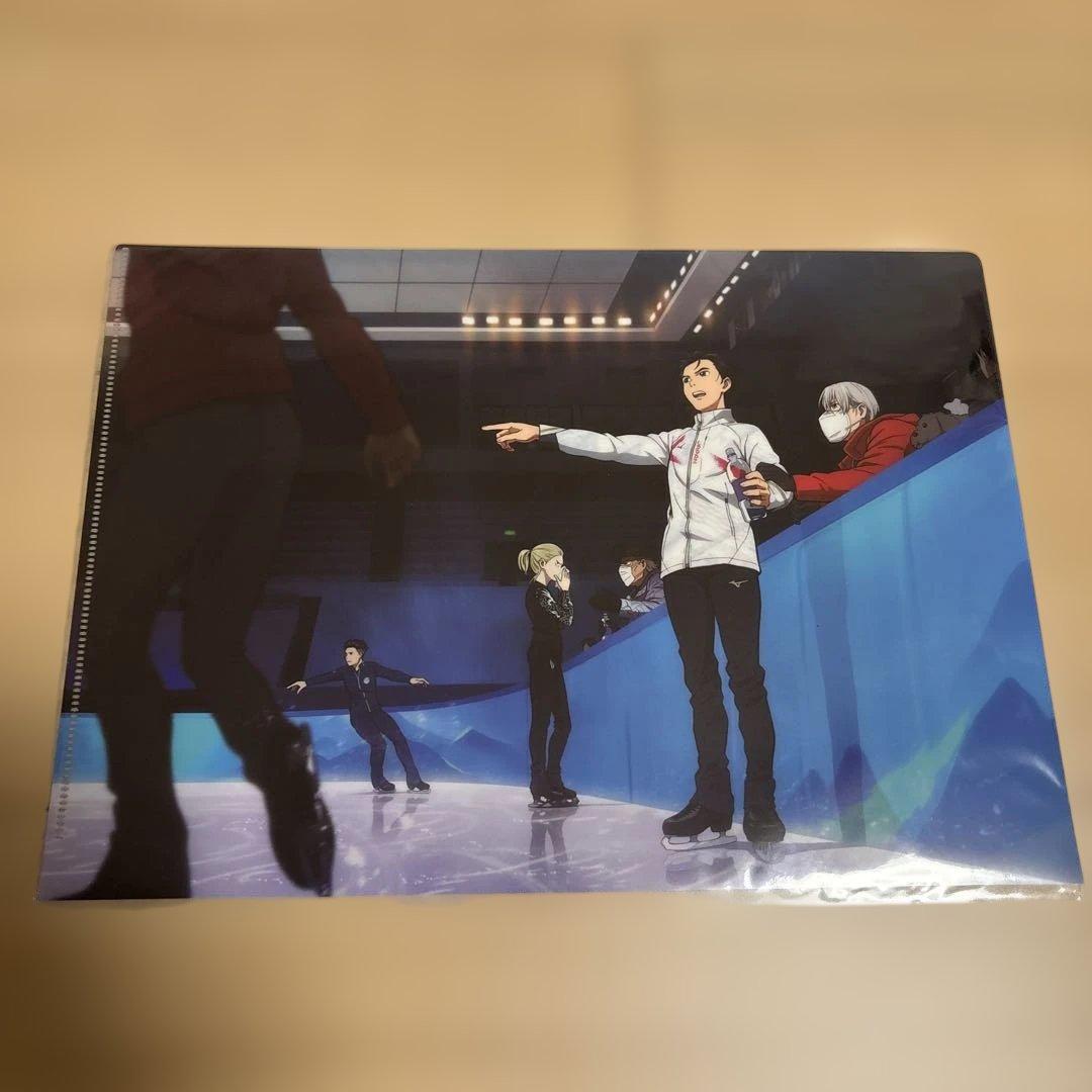 ユーリ!!! on ICE ミズノ　クリアファイル　タオル コラボ　特典
