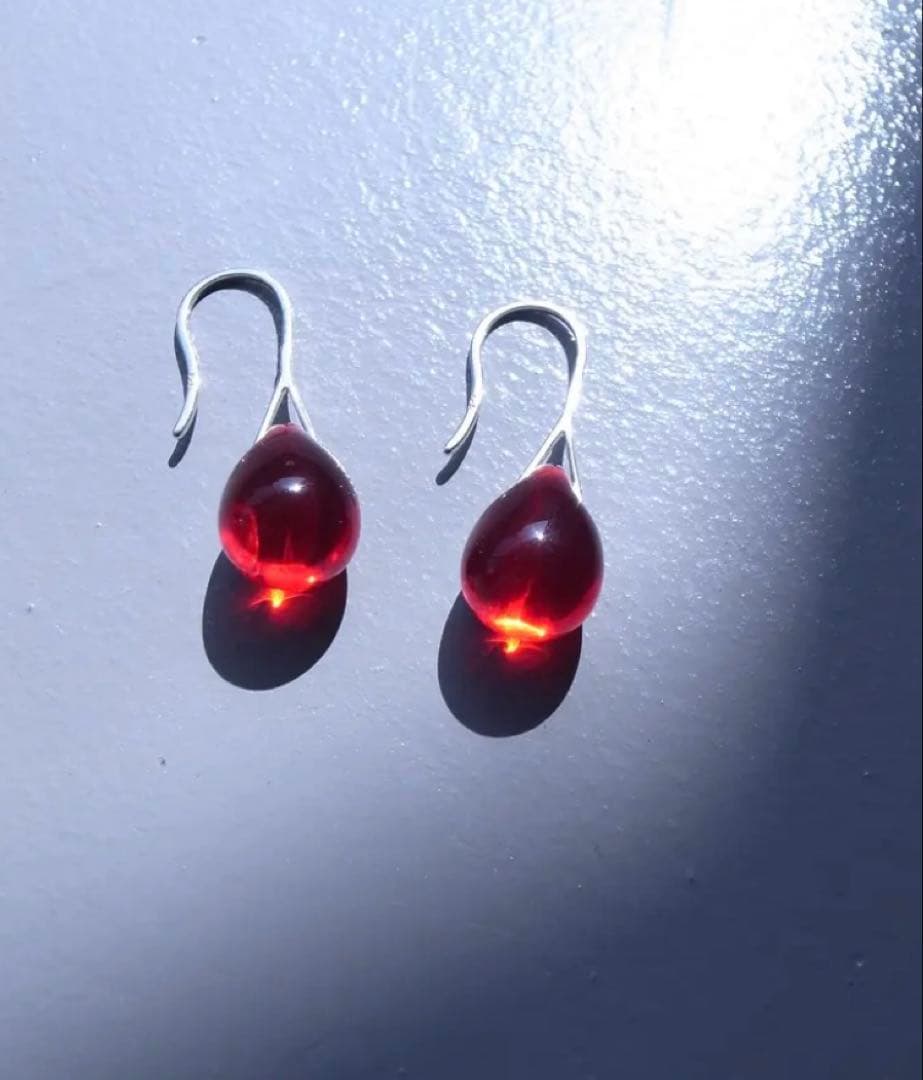 sisi joia シシジョイア　mini gota earrings レッド