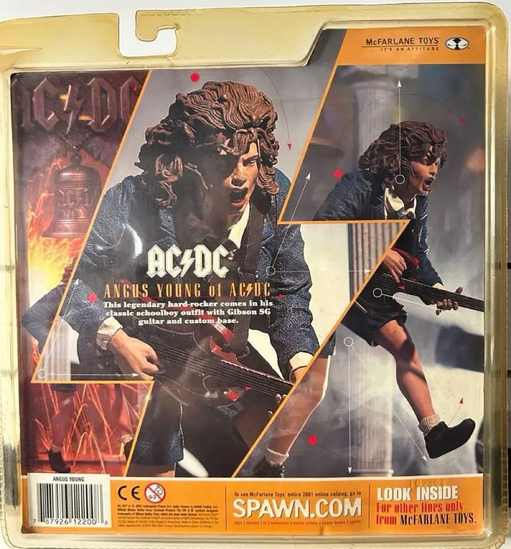 未開封 AC/DC アンガス•ヤング フィギュア　マクファーレン　 ‘2001