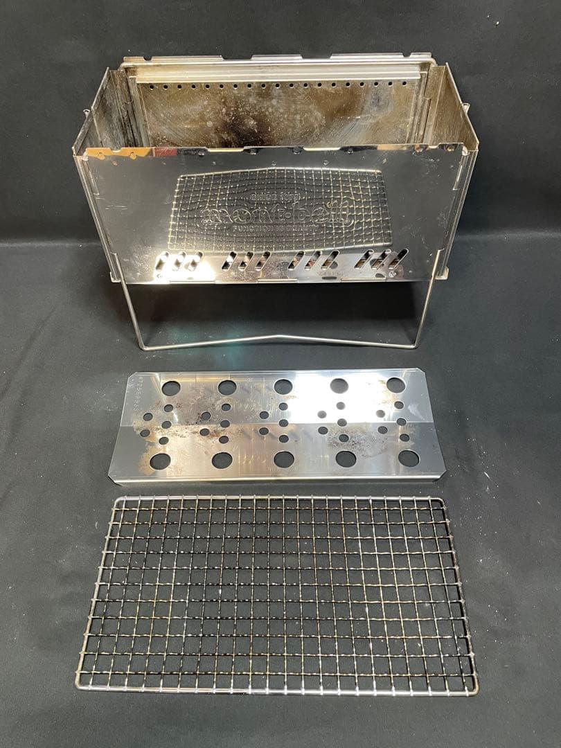 モンベル　フォールディング ファイヤーピット　焚き火台　セット　463