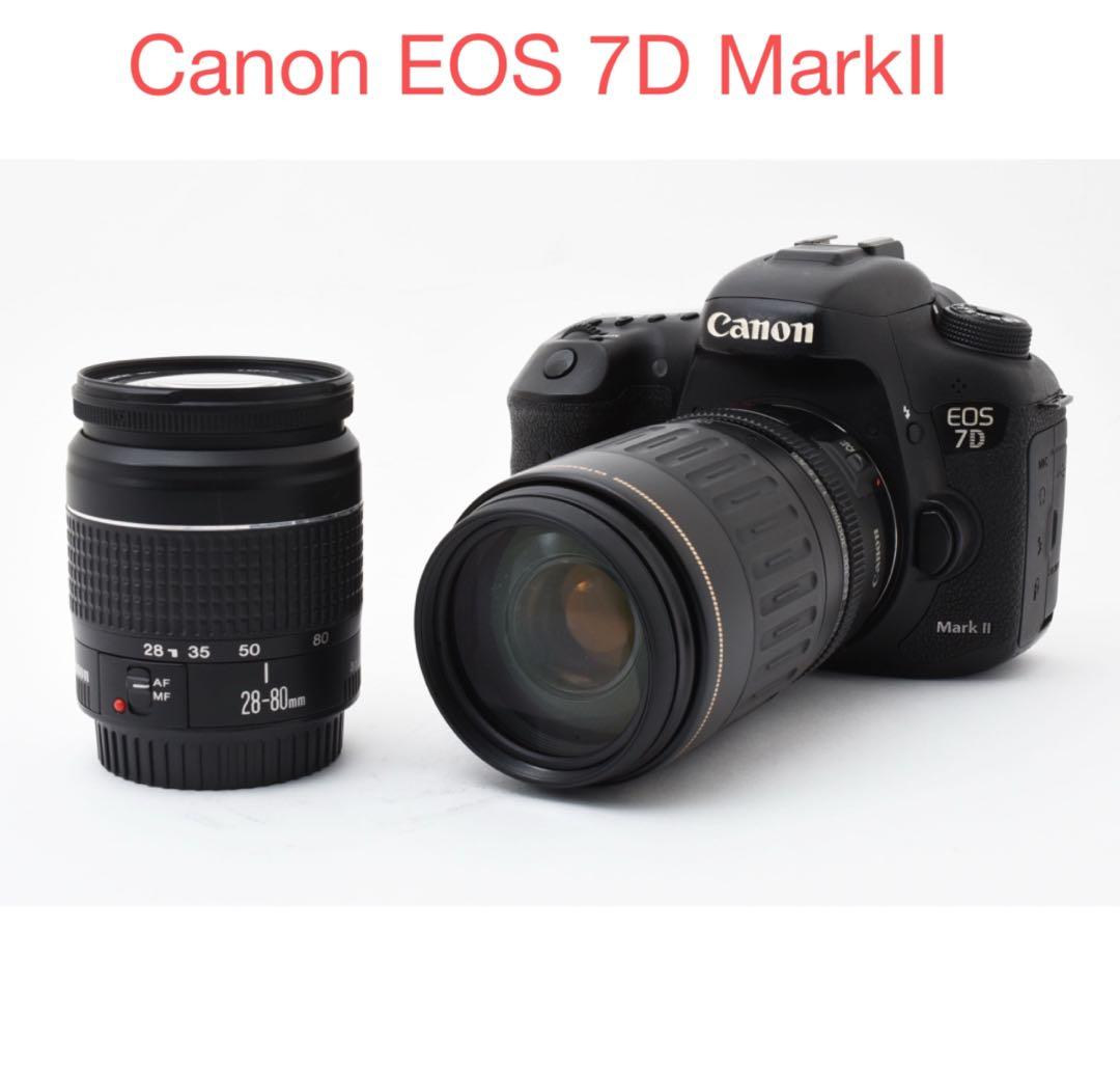 フルサイズ/Canon EOS 7D MarkII標準&望遠ダブルレンズセット