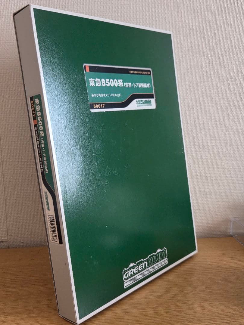 と*ん様 グリーンマックス 50617/50618 東急 8500系 青帯・ドア