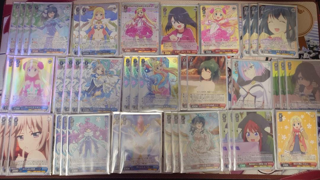 ヴァイスシュヴァルツ　ひなろじ　夕子軸　調整パーツ込み　ホイル多め