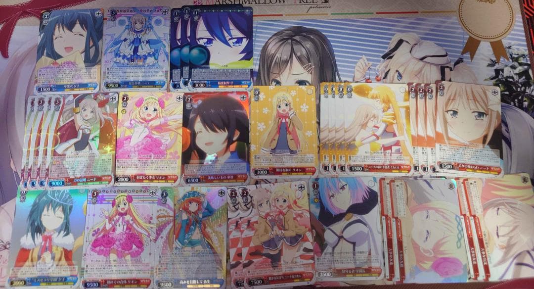 ヴァイスシュヴァルツ　ひなろじ　夕子軸　調整パーツ込み　ホイル多め