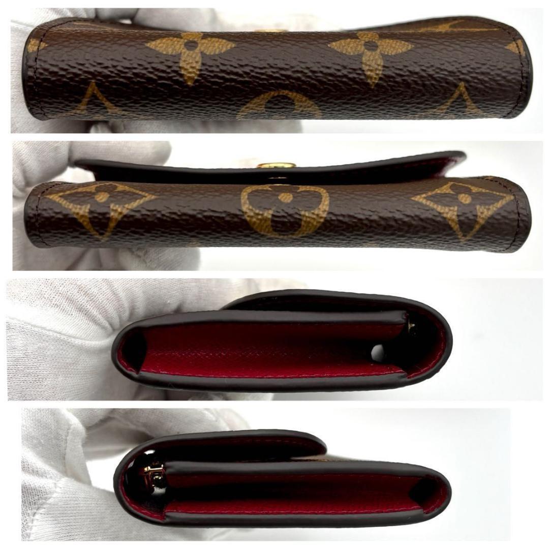 キティ様　ルイヴィトン モノグラム ケース 財布 ポルトモネ ロザリ