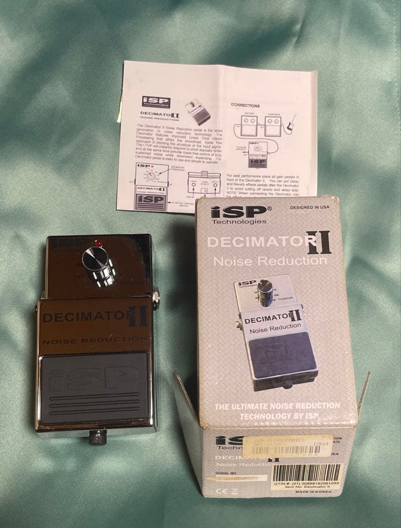 ギター iSP DECIMATOR II Noise Reduction