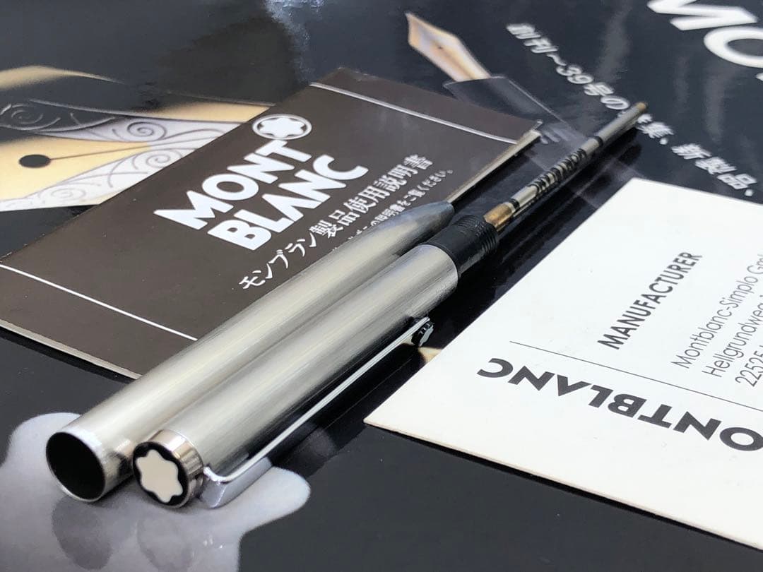 モンブラン　★カスタム・バフ仕上げNo2735★2色ボールペン鏡面仕上げの逸品！
