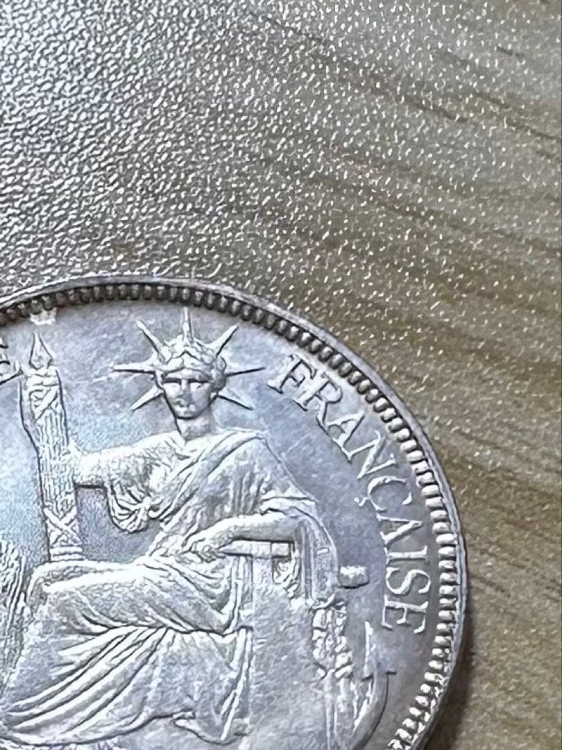 1905年 銀貨 女神像デザイン