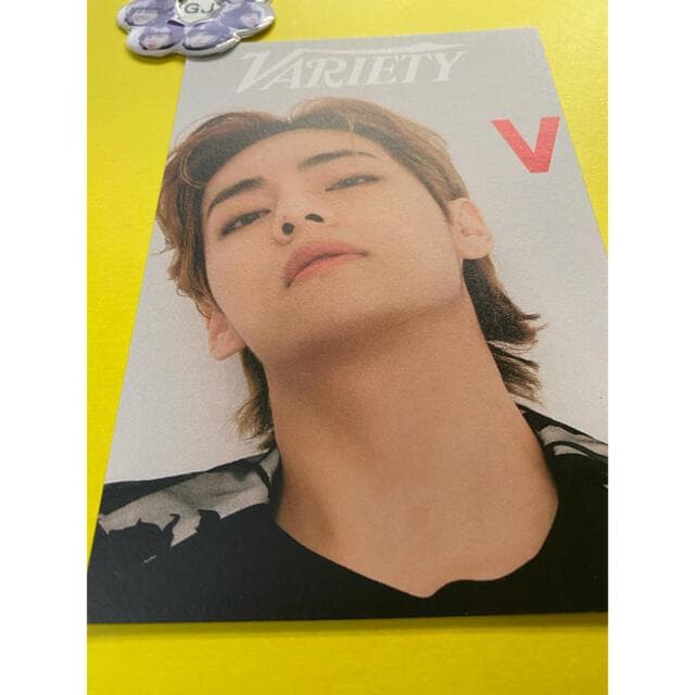 bts　アメリカ雑誌　VARIETY　スペシャルフォト テヒョンV　ポストカード