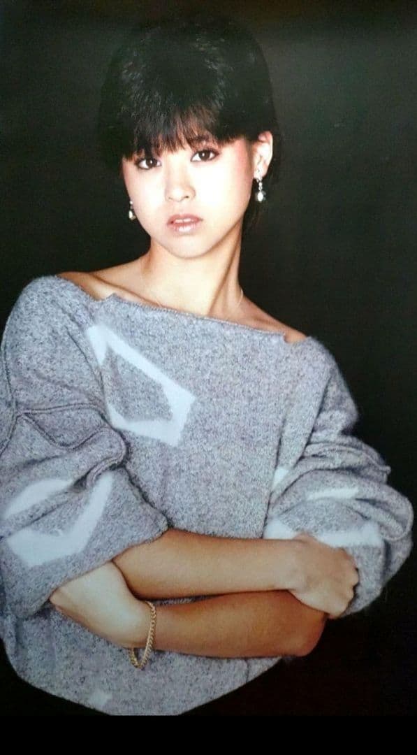 【当時物】松田聖子　Seiko Plaza 新品告知ポスター B0サイズ　非売品