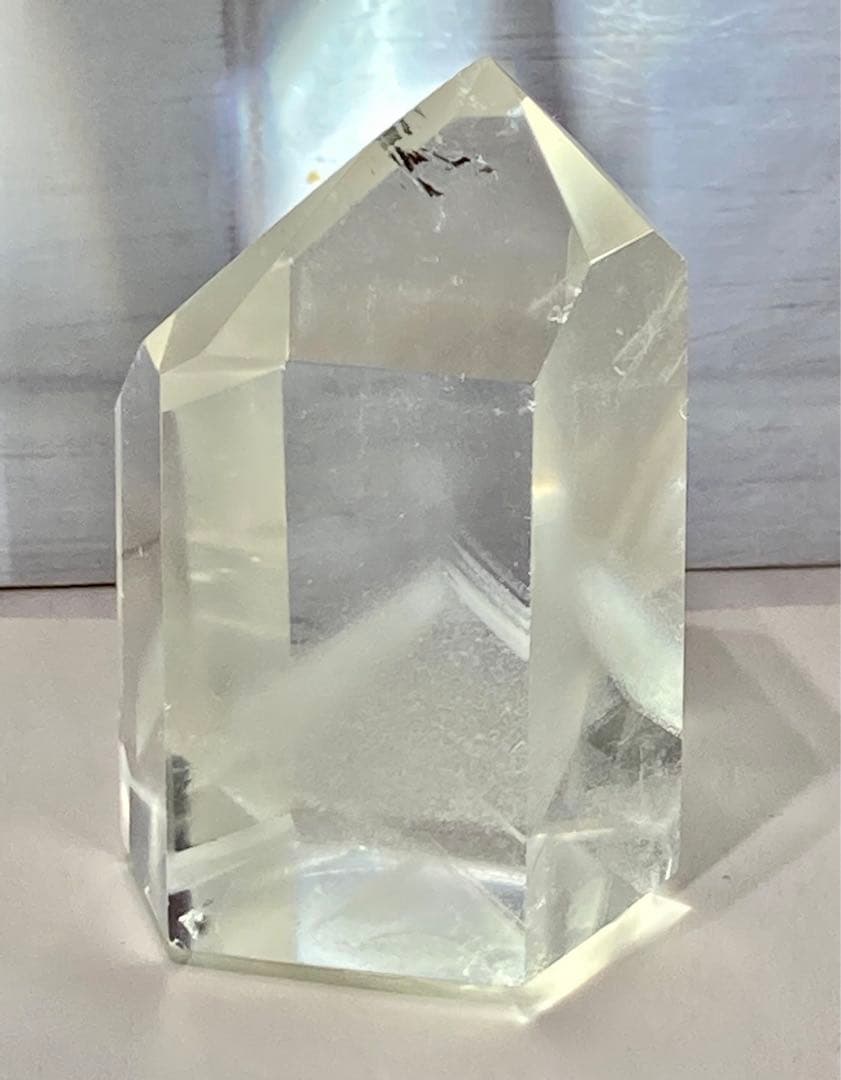 【龍脈水晶✨】ホワイトファントム　千層水晶　ポイント　クリスタル　原石