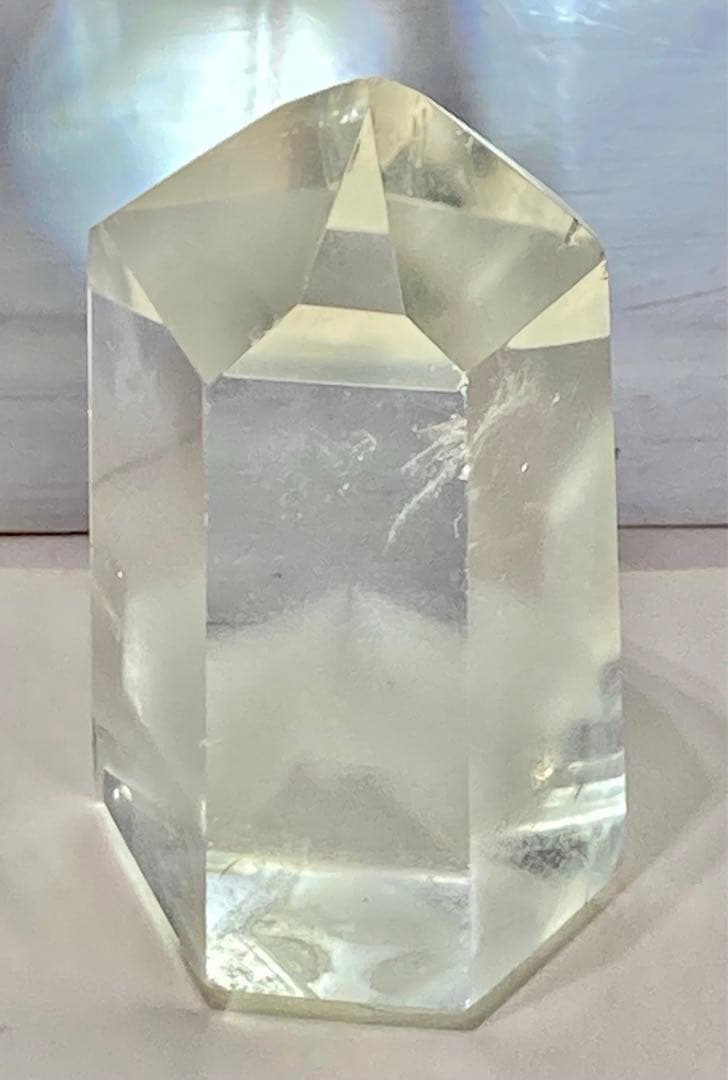 【龍脈水晶✨】ホワイトファントム　千層水晶　ポイント　クリスタル　原石