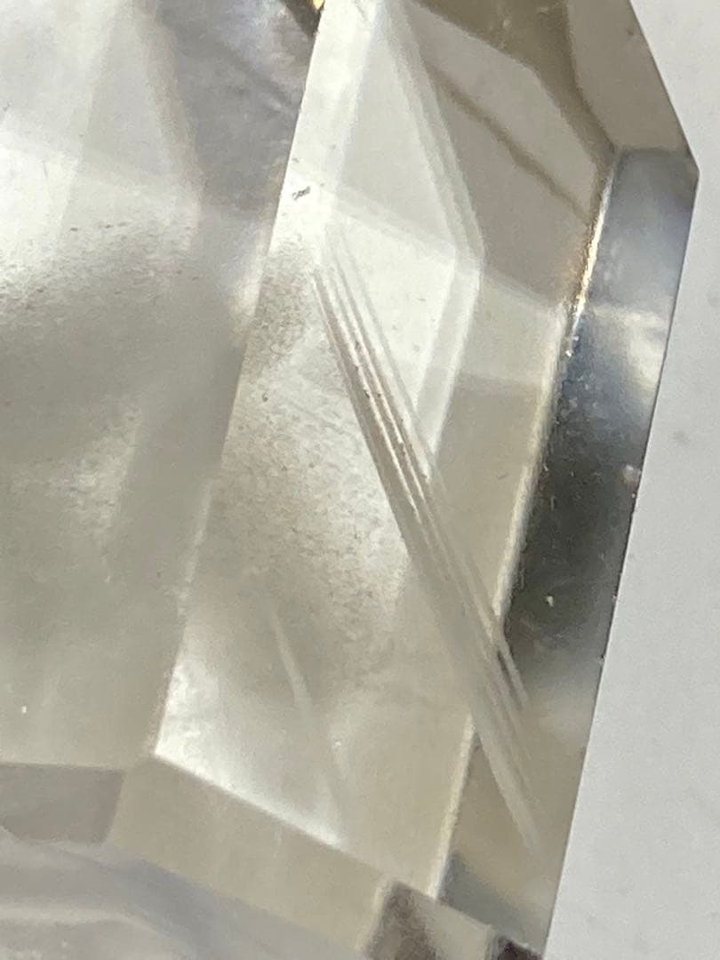 【龍脈水晶✨】ホワイトファントム　千層水晶　ポイント　クリスタル　原石