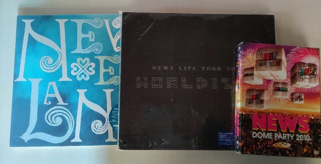 NEWS　Blu-ray　パーカー　他