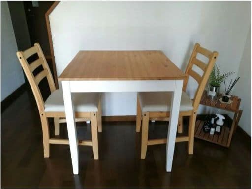IKEAダイニングテーブル チェアセット