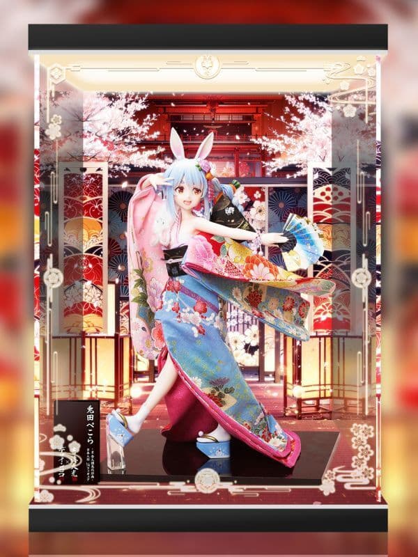 ホロライブ 兎田ぺこら デザインココ　全人類兎化計画 日本人形 ケース付き