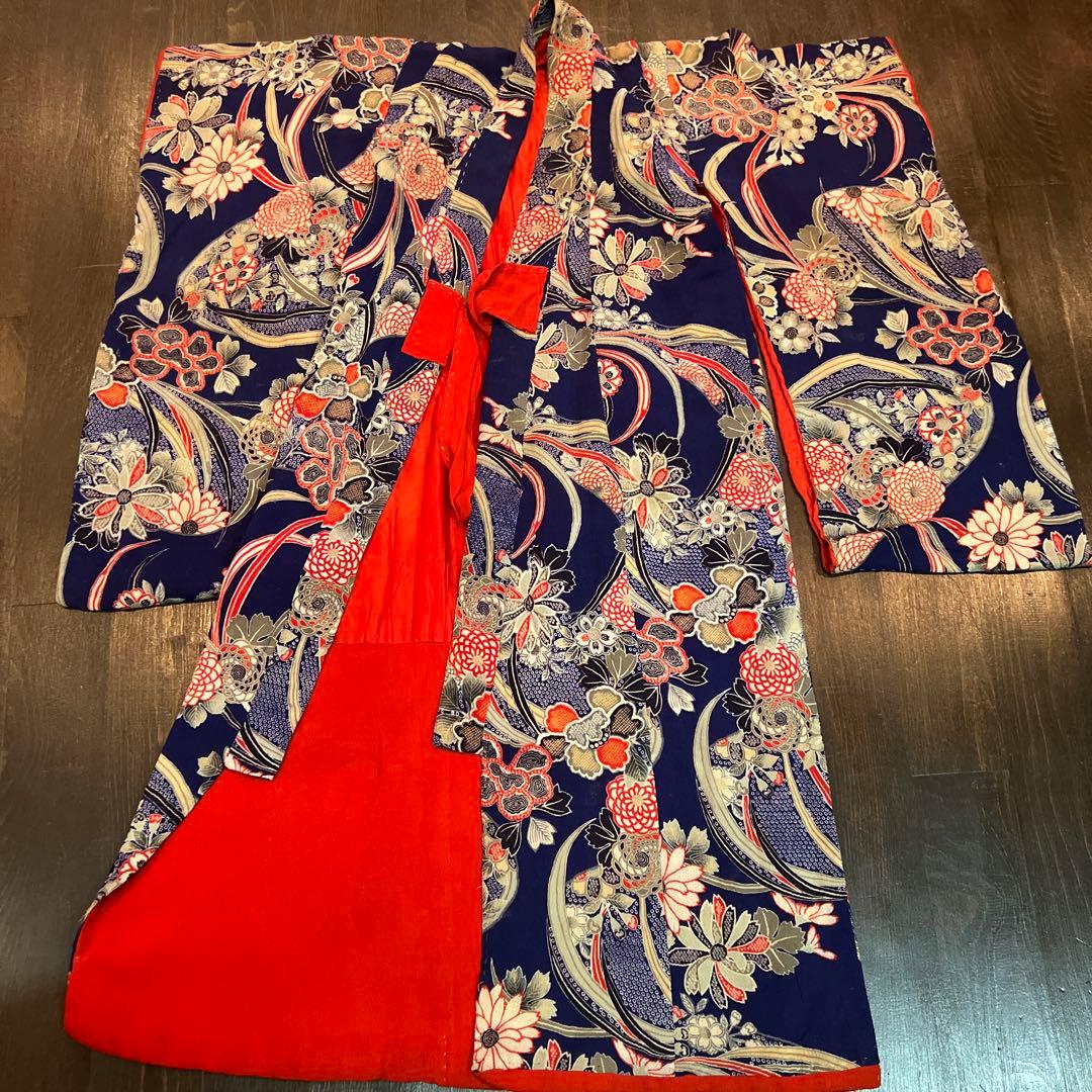 専用 お着物のみ アンティーク 逸品 七五三 三歳 着物 被布