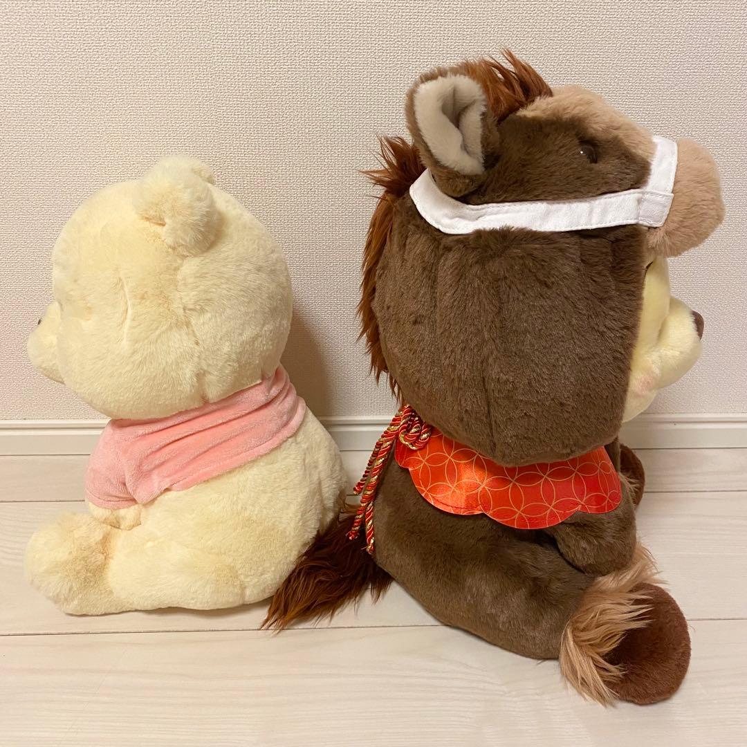 プーさん　ぬいぐるみ　干支　馬　ウマ　ETO 2026 ディズニーストア　M